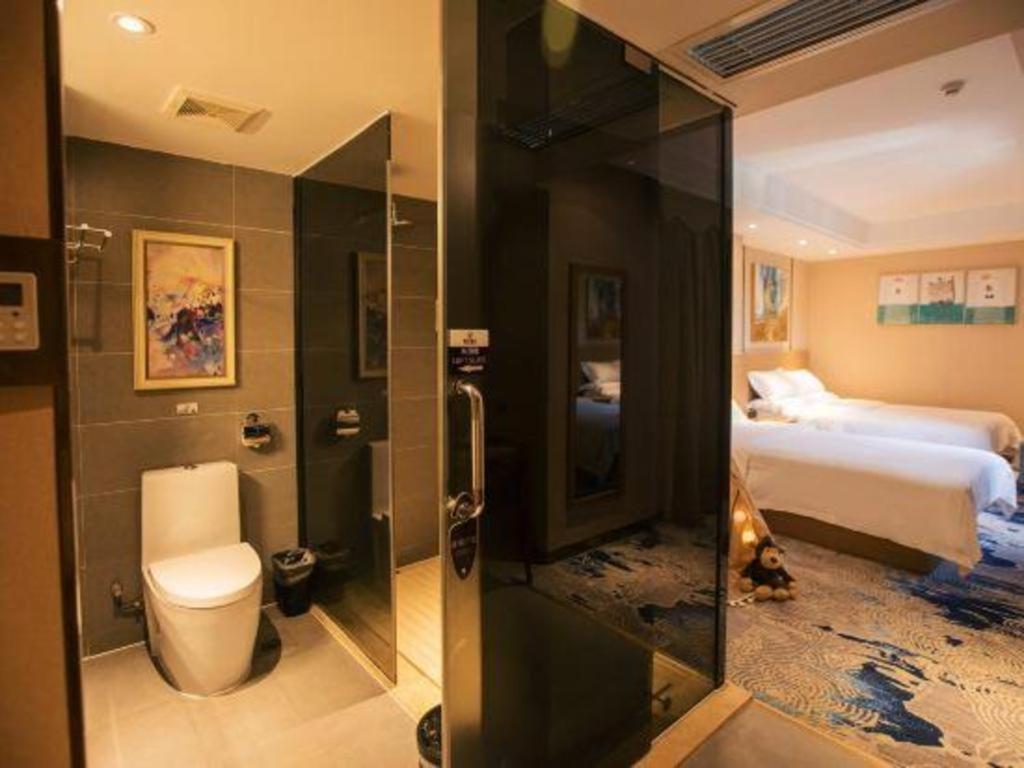 T Social Hotel Guangzhou Railway Station Branch Exteriör bild