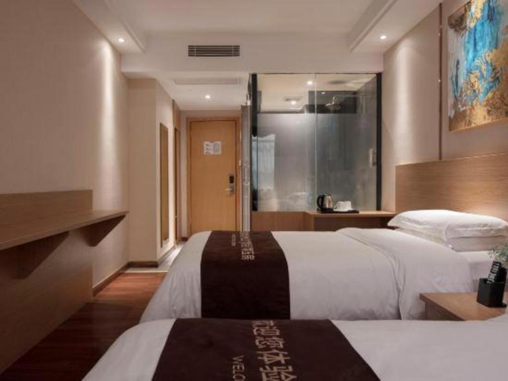 T Social Hotel Guangzhou Railway Station Branch Exteriör bild